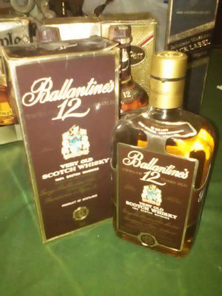 Botella de Ballentine, precio de remate