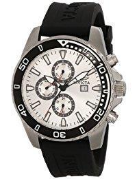 Oferta Reloj Invicta Men's 10920 Specialty Silver Dial Black Polyurethane