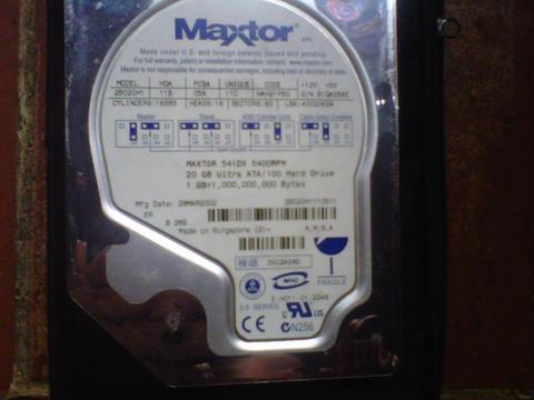 disco duro MAXTOR