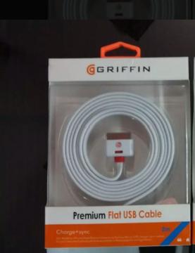 Cable Usb para iPhone 4. Mide 3mtros