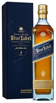 Whiskies Sello azul johnnie Walker