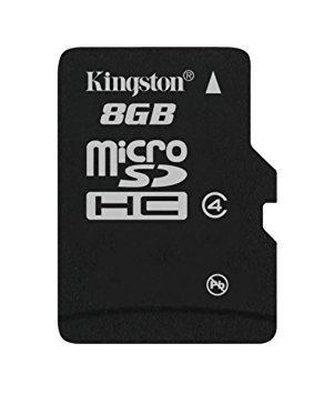 micro sd kington 8 gigas c4