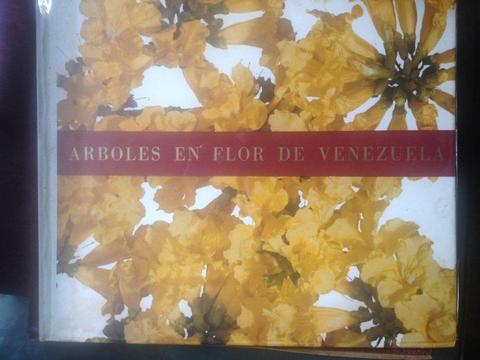 Libro botanico ARBOLES en FLOR de Venezuela, de la SHELL