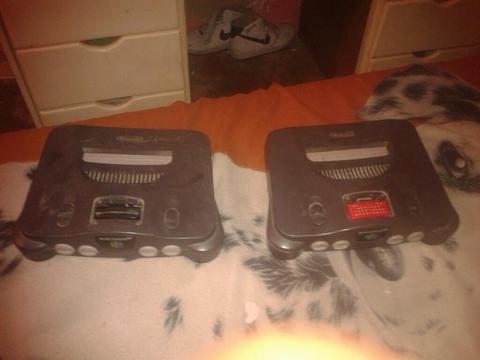 Vendo Mi Dos Nintendo 64 en Buen Estas