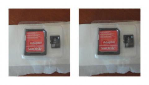 Vendo tarjeta de memoria micro sd 4 gbCon Adaptador Nuevas Sandisk