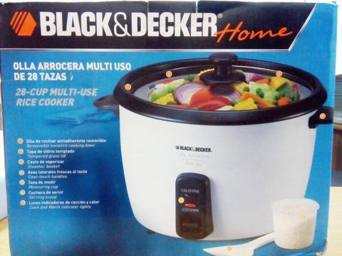 Arrocera De 28 Tazas Blackdecker Nueva