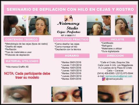 Curso de Depilación con Hilo