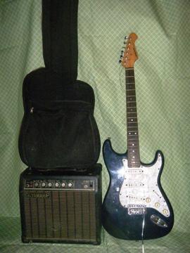 Combo Guitarra Electrica Y Amplificador Yamaha