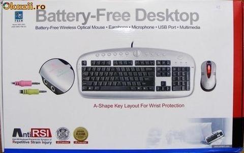 Kit de teclado ratón A4Tech KBS2850