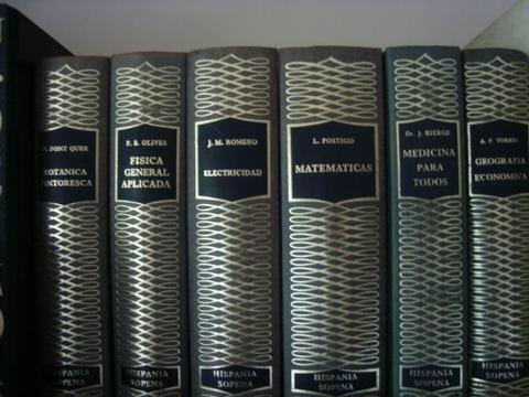 Libro colección Hispania Sopena 6 tomos Excelente estado