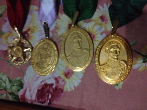 Medallas Usadas