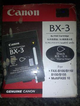 Cartucho Tinta Canon Bx3 Color Negro