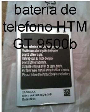 vendo bateria de telefono HTM gt9500b s4 chino