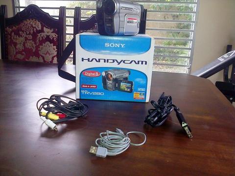 Cámara Filmadora Handycan Sony Digital 8 mm TVR280 en Perfectas condiciones