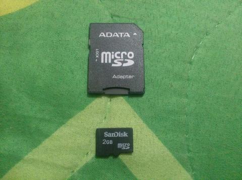 Memoria Micro Sd de 2gb Nueva San Disk