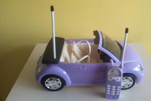 Carro Barbie Morado A Control Remoto