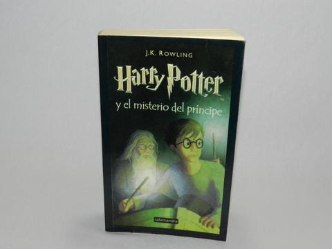 Libro Harry Potter Y El Príncipe Mestizo