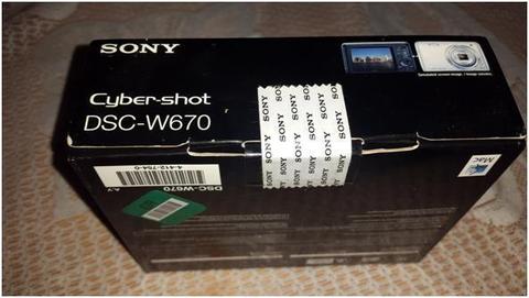 Camara Sony Cybershot Dscw670 16.1 Mp