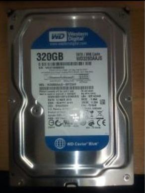 Disco duro sata de 320GB de pc o de computadora de escritorio