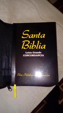 Santa Biblia Rv 1977 Letra Grande Con Forro Nueva