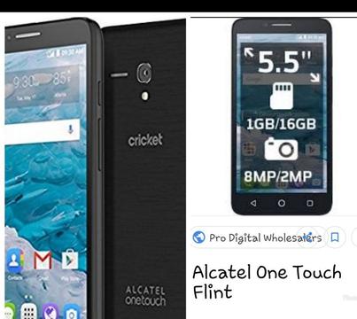 Cel. Alcatel One Touch Flint