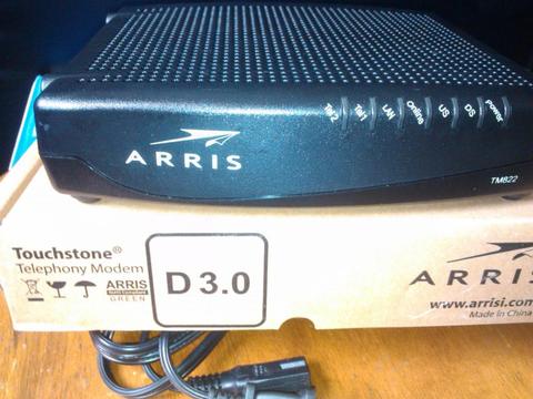 Touchstone Telephony Modem ARRIS TM822