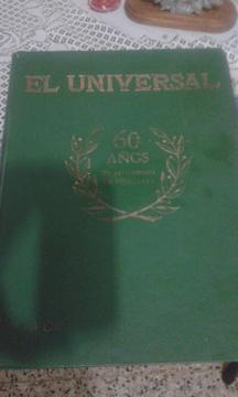libro el universal 1909 1960 antiguo