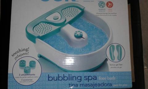 Masajeadora Relajante Para Los Pies ,con 3 Accesorios