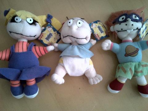 vendo peluches rugrats