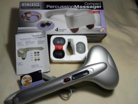 MASAJEADOR COMPACT PERCUSSION MASSAGER WITH HEAT