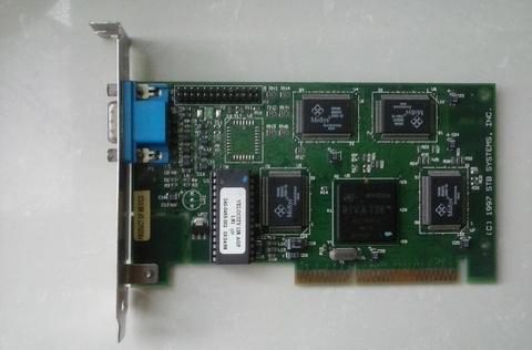 Tarjeta De Video Agp Nvidia De 128 Mb