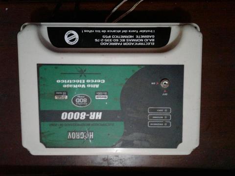 Vendo Usado Energizador Hagroy Hr8000