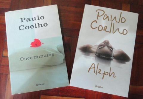 LIBROS DE PAULO COELHO 11 MINUTOS Y ALEPH