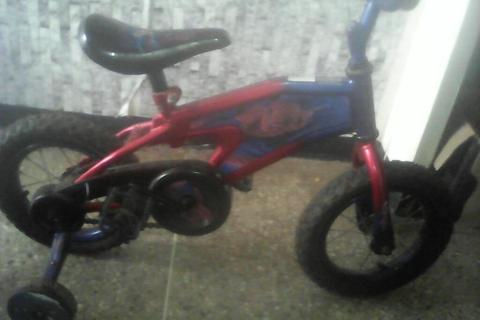 Bicicleta Niño Spiderman Rin 12