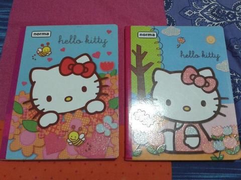 Cuadernos Hello Kitty marca Norma nuevos y artículos escolares Hello kitty