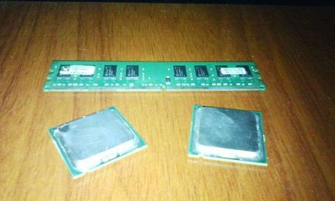 Memoria RAM DDR2 2GB, Procesadores Intel Celeron