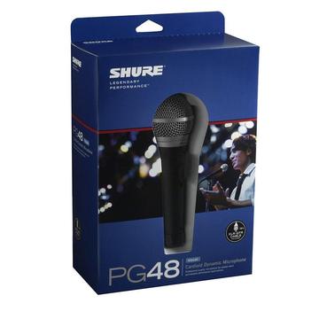 Microfono Shure Pg48 Como Nuevo Con Todos Su Accesorios