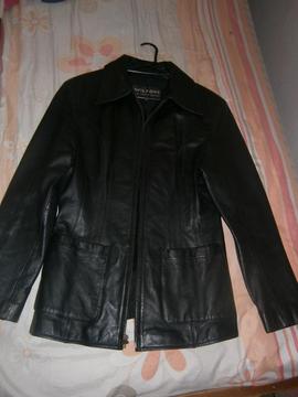 chaqueta de cuero wilsons tala m