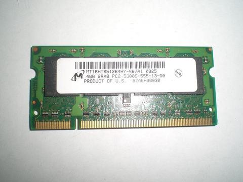 memoria ram 4gb ddr2 laptop