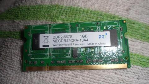 memoria ram de 1GB DDR2