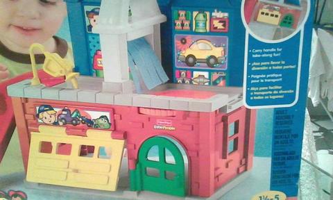 FISHER PRICE GARAJE GRUA DE REPARACIONES