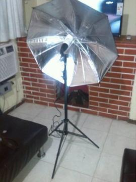 Rebotador De Luz Sombrilla Kit