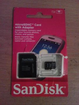 Tarjeta de Memoria SanDisk 4GB