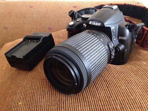 Remato Cámara Profesional Nikon D5000 nueva! 0 cambios Se vende