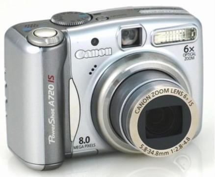 Camara Canon A720