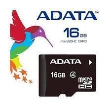 MEMORIA MICRO SD ADATA DE 16 GB, USADA EN EXCELENTE ESTADO A TODA PRUEBA