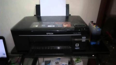 Impresora Epson TX135 Multifuncional sistema continuo de tinta nueva