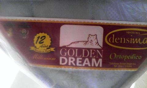 Colchón Golden Dream Ortopédico Individual 12años de garantía