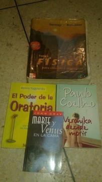 Libros de Física, Paulo Coelho Y Otros