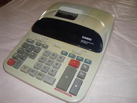 Calculadora impresora 110v